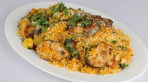 Fish biriyani